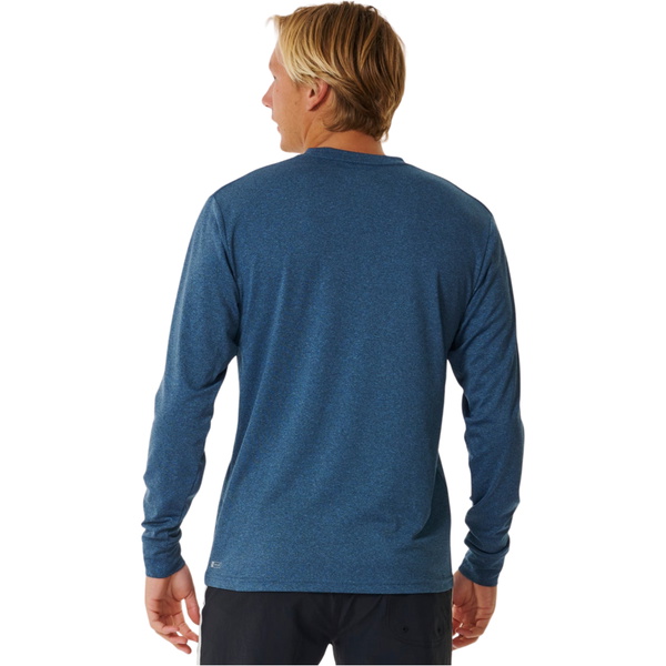2026 Rip Curl M&auml;nner Stack UPF Langarm-Lycra-Weste 166MRV - Navy Marle